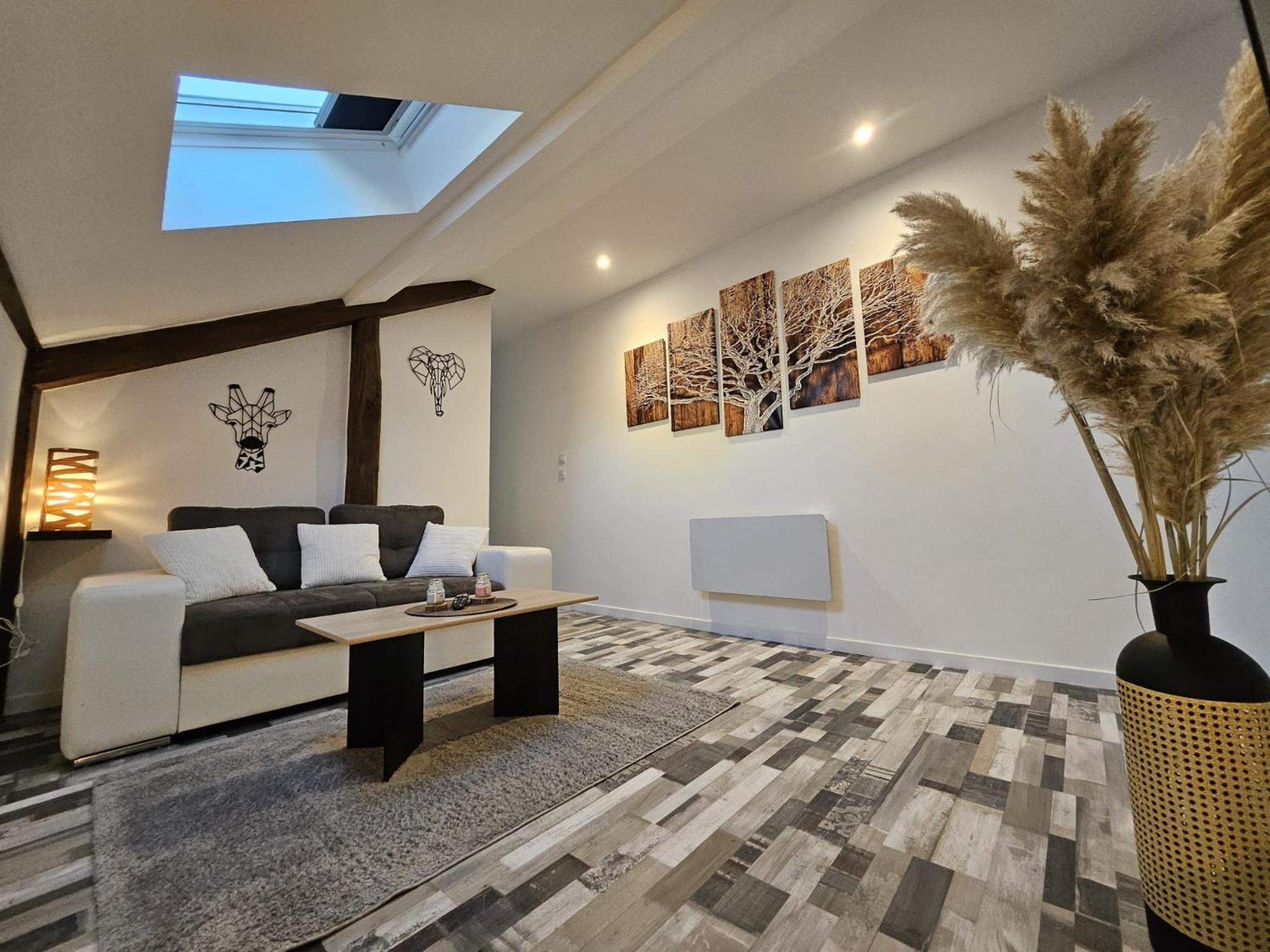Joli Appartement Mansarde Decize Luaran gambar