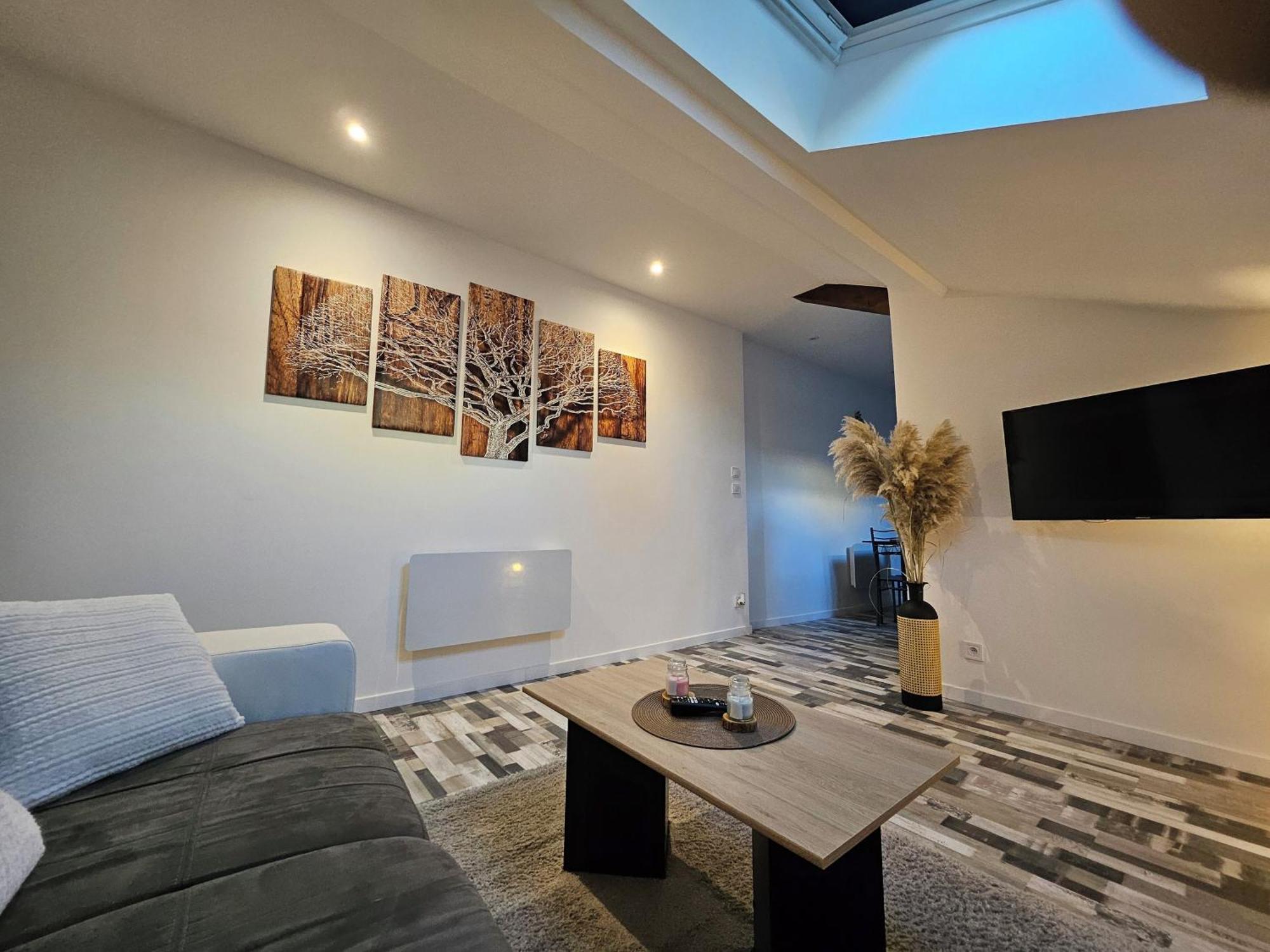 Joli Appartement Mansarde Decize Luaran gambar